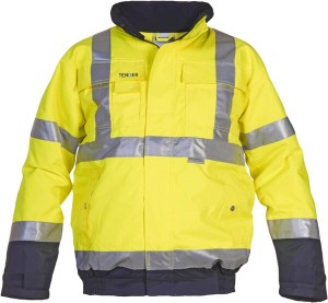 Kurtka pilotka Hi-vis, żółty-niebieski, rozmiar L, Tenderline, Hydrowear 052005L