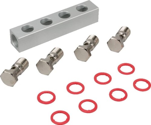 Blok rozdzielający 4 porty 1/4" MR144 - Intertraktor
