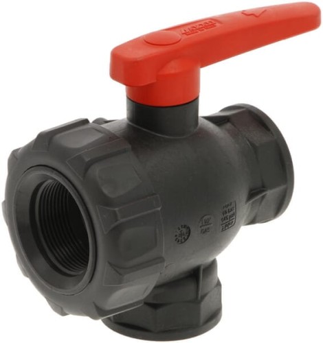 Zawór kulowy 3-drożny 1 1/2" ZF1246 - Intertraktor