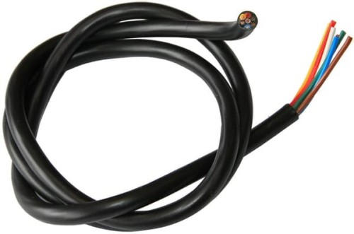 Przewód elektryczny, 7 x 1.50 mm² PCW, czarny Vapormatic VLC2351 - Intertraktor