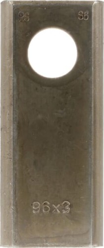 Nożyk kosiarki rotacyjnej lewy/prawy 96x40x3 mm otwór Ø 19 mm okrągły pasuje do Taarup 25 szt. KT4186400001 - Intertraktor