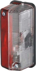 Lampa obrysowa, prostokątna przykręcana 24V Hella 2XS005020001