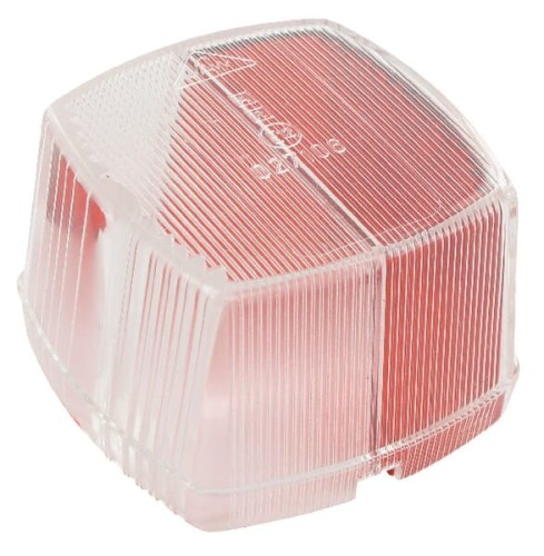 Klosz lampy, czerwono-biały ESP62 - Intertraktor