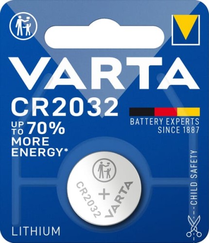 Bateria litowa guzikowa CR 2032 3V Varta VT6032 - Intertraktor