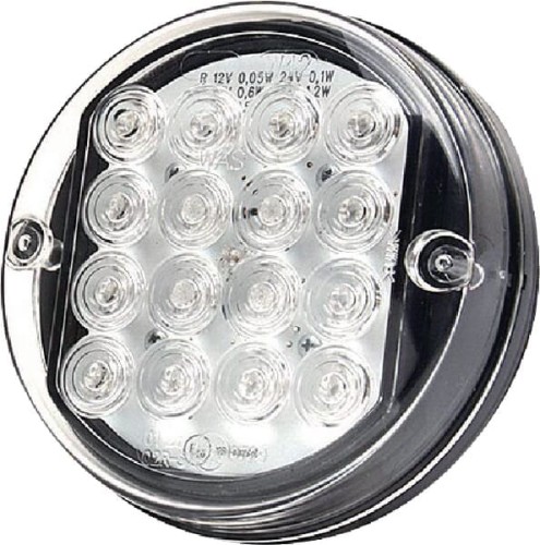 Lampa tylna zespolona LED, okrągła, Ø 115 mm 12/24V Kramp LA40047 - Intertraktor