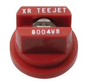 Rozpylacz płaskostrumieniowy XR 80° 04 czerwony ze stali szlachetnej TeeJet XR8004VS