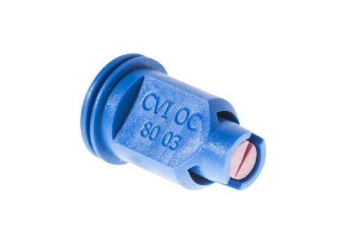 Rozpylacz eżektorowy brzegowy CVI OC 80° 03 niebieski ceramiczny Albuz CVIOC8003 - Intertraktor