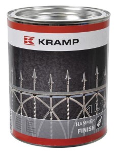 Lakier młotkowy Kramp, aluminiowy 1 L 995008KR