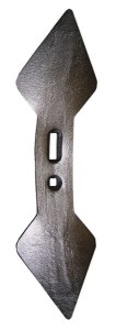 Redliczka 440x135x19 mm obracalna wygięta, 2-otw. CP2822