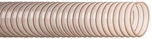 Wąż ssawno - tłoczny PU-R odporny na mikroorganizmy ze spiralą Mèrlett, 75 mm SL37075