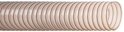 Wąż ssawno - tłoczny PU-R odporny na mikroorganizmy ze spiralą Mèrlett, 150 mm SL37150 - Intertraktor