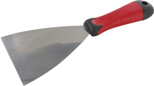 Szpachelka ze stali nierdzewnej 100 mm uchwyt 2 KP PP708100 - Intertraktor