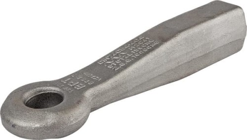 Ucho zaczepu, do wspawania, Ø 40, L-370, 55 x 65, 10 t 519330155 - Intertraktor