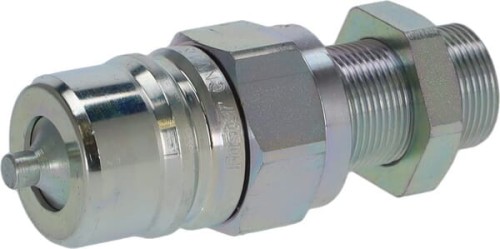 Szybkozłącze wtyczka CNV 1" gwint grodziowy M26x1.5 18L CNV1652615M - Intertraktor