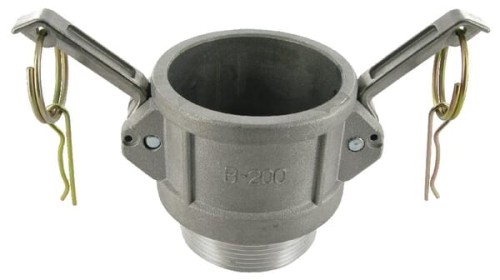 Gniazdo Camlock typ B aluminium, gwint zew. 2" HCN100BAL051 - Intertraktor