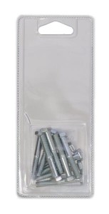 Śruba pół gwint M6x40 mm kl.8.8 ocynk 10 szt. KR931640P010