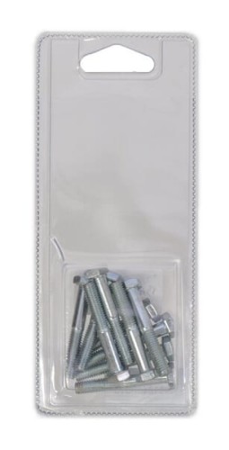 Śruba pół gwint M6x40 mm kl.8.8 ocynk 10 szt. KR931640P010 - Intertraktor