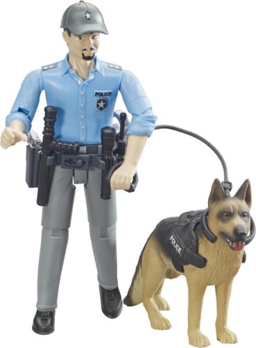 Figurka policjant z psem U62150 - Intertraktor