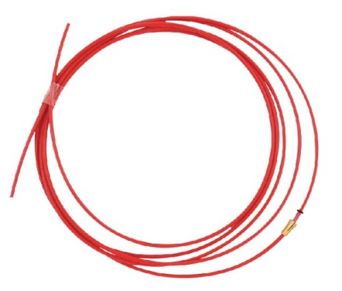 Akcesoria do palnika MIG/MAG TBi, teflonowy rdzeń liny czerwony 5,5 m 1,0 - 1,2 mm WP204055T - Intertraktor