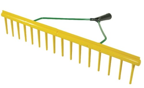 Grabie z tworzywa sztucznego 640 mm 16-zębne 656025 - Intertraktor
