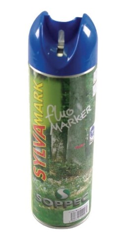 Spray znakujący do prac leśnych Fluo Marker Soppec, niebieski PA131319 - Intertraktor