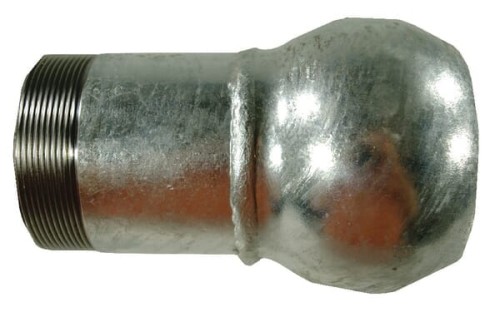 Kula KKV z gwintem zew. bez pierścienia Bauer, 108 mm 1050801 - Intertraktor