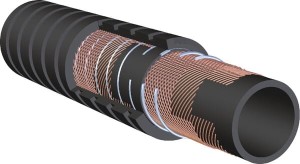 Wąż ssawno - tłoczny guma ze spiralą stalową typ Super lekki, 203 mm, 3 m SL5092033