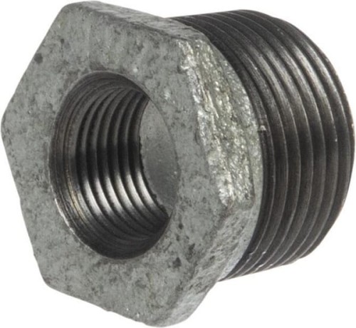 Kształtka rurowa nr 241 zwężka redukcyjna gwint wew./ gwint zew. ocynk, 2 1/2" x 2" FG2412122 - Intertraktor