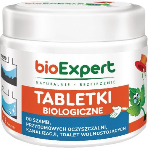 bioExpert musujące Tabletki do szamb i oczyszczalni 12 szt. 1705061012 - Intertraktor