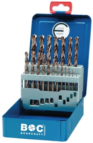Zestaw wierteł do metalu 1-10 mm 25 ele. SE1456CO - Intertraktor