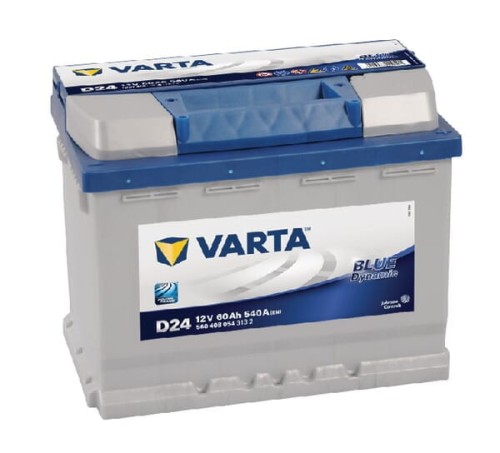Akumulator 12V 60Ah 540A Blue Dynamic VARTA 5604080543132 - Intertraktor