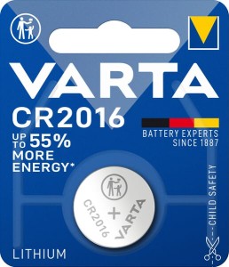 Bateria litowa guzikowa CR 2016 3V Varta VT6016