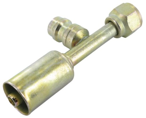 Złącze do napełniania klimatyzacji, przyłącze 6 mm, 5/8"-18, R134a KL070369 - Intertraktor