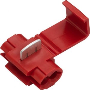 Złącze przewodu Scotchlok z blokadą, czerwone 0.3-0.75mm² 8KV715923003