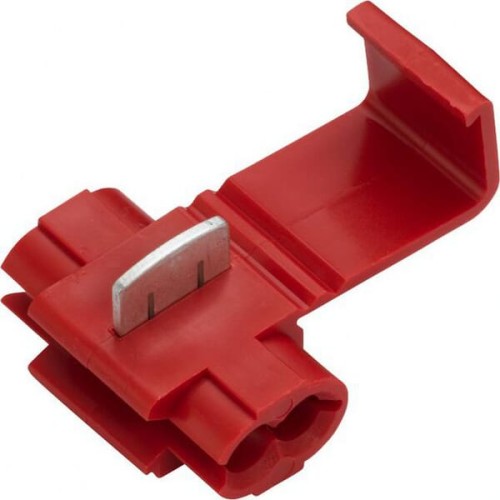 Złącze przewodu Scotchlok z blokadą, czerwone 0.3-0.75mm² 8KV715923003 - Intertraktor