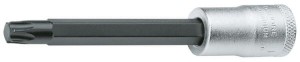Screwdriver bit socket 3/8", long TORX T40 ITX30LT40GED