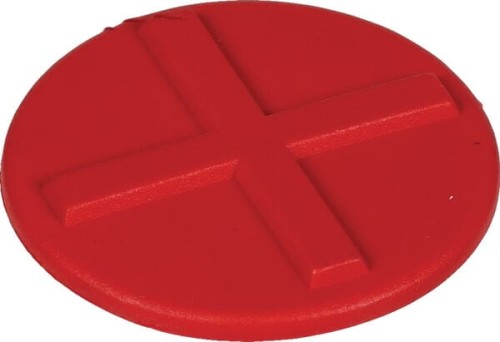 Klips znakujący pokrywy szybkozłącza, czerwony (+) SKV9FCLPLUSRED - Intertraktor