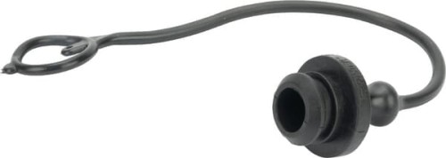Zatyczka przeciwpyłowa PCW czarna do szybkozłącz gniazd NV 1/2" TM12LN - Intertraktor