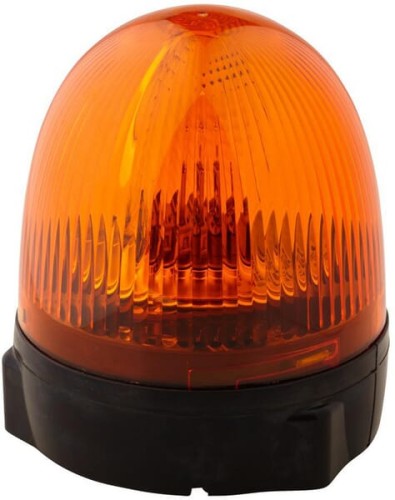 Lampa błyskowa halogenowa, obrotowa, 14V, pomarańczowa, na uchwyt, 158 mm, Rota Compact Hella 2RL009506201 - Intertraktor