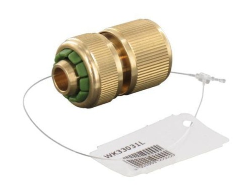 Szybkozłączka mosiężna przelotowa Geka, 1/2" WK33031L - Intertraktor
