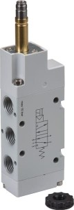 Zawór elektrom. 5/2-droż. 1/8" SOV52M18