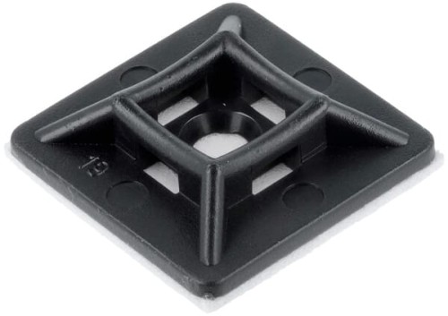 Mocowanie do opasek kablowych 3.6 mm samoprzylepne op. 100 szt. TRBPZ36 - Intertraktor