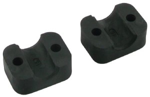 Korpus obejmy 1x22mm, Guma gr. 3 (1szt.) RS911322RUB