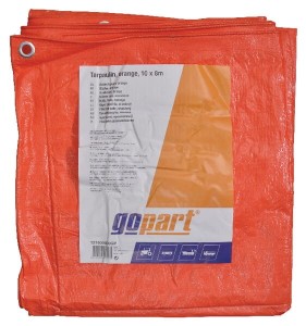Plandeka pomarańczowa gopart, 10 x 8 m T21000800GP