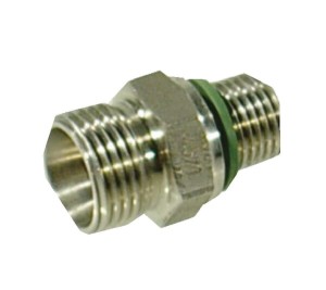Przyłącze proste z uszczelką M18x1.5 12L R1/4 stal nierdzewna GES12LR14WDRVS