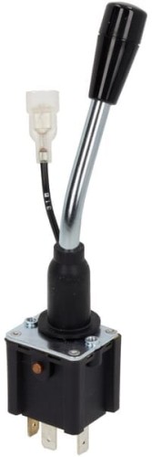Przełącznik kolumny kierowniczej z funkcją kierunkowskazów/klakson/z migaczem lamp przednich, długość 108 mm 6BA001539001 - Intertraktor