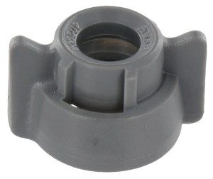 Pokrywka dyszy, bagnet, Ø12.6, szary, z uszczelką, 25 szt., Arag 40290410P025