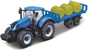 Ciągnik New Holland T7.315 HD z przyczepą do bel MA15590NB