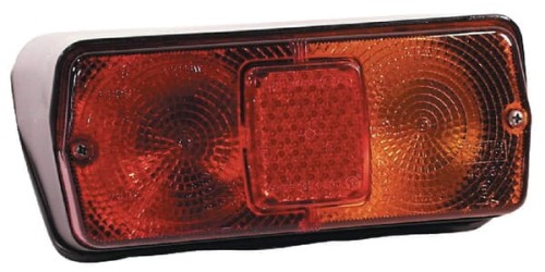 Lampa tylna zespolona 184x76mm, prawa Cobo 02529000 - Intertraktor