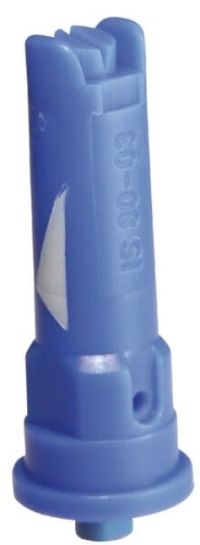 Rozpylacz eżektorowy brzegowy IS 80° 03 niebieski z tworzywa sztucznego Lechler IS8003POM - Intertraktor